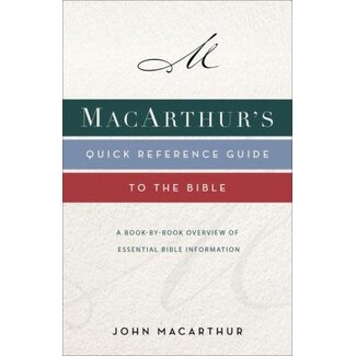 Harper Collins / Thomas Nelson / Zondervan MacArthur's Quick Reference Guide to the Bible