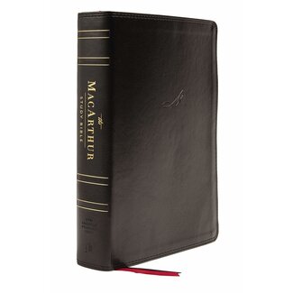 Harper Collins / Thomas Nelson / Zondervan NASB MSB MacArthur Study Bible (2nd Edition, Leathersoft, Black)